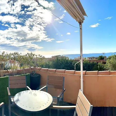 Terrasse Vue Saint-Raphael (Var)