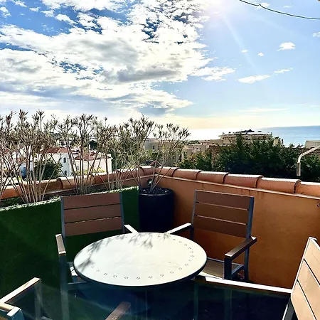 Terrasse Vue アパート Saint-Raphaël